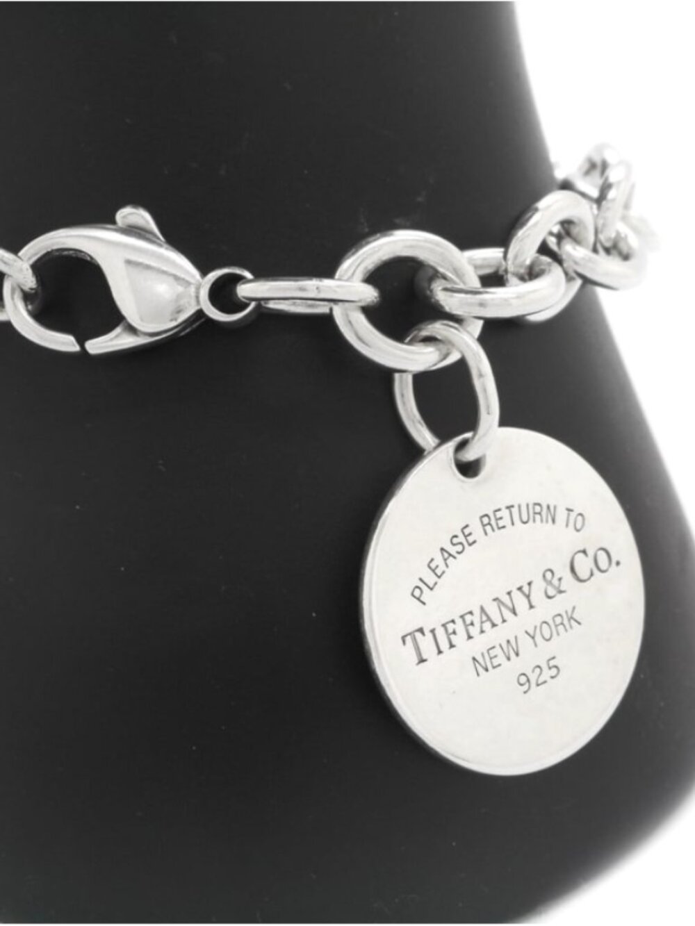 Return to Tiffany Disc Charm Bracelet (Authentic) - Picture 5 of 5